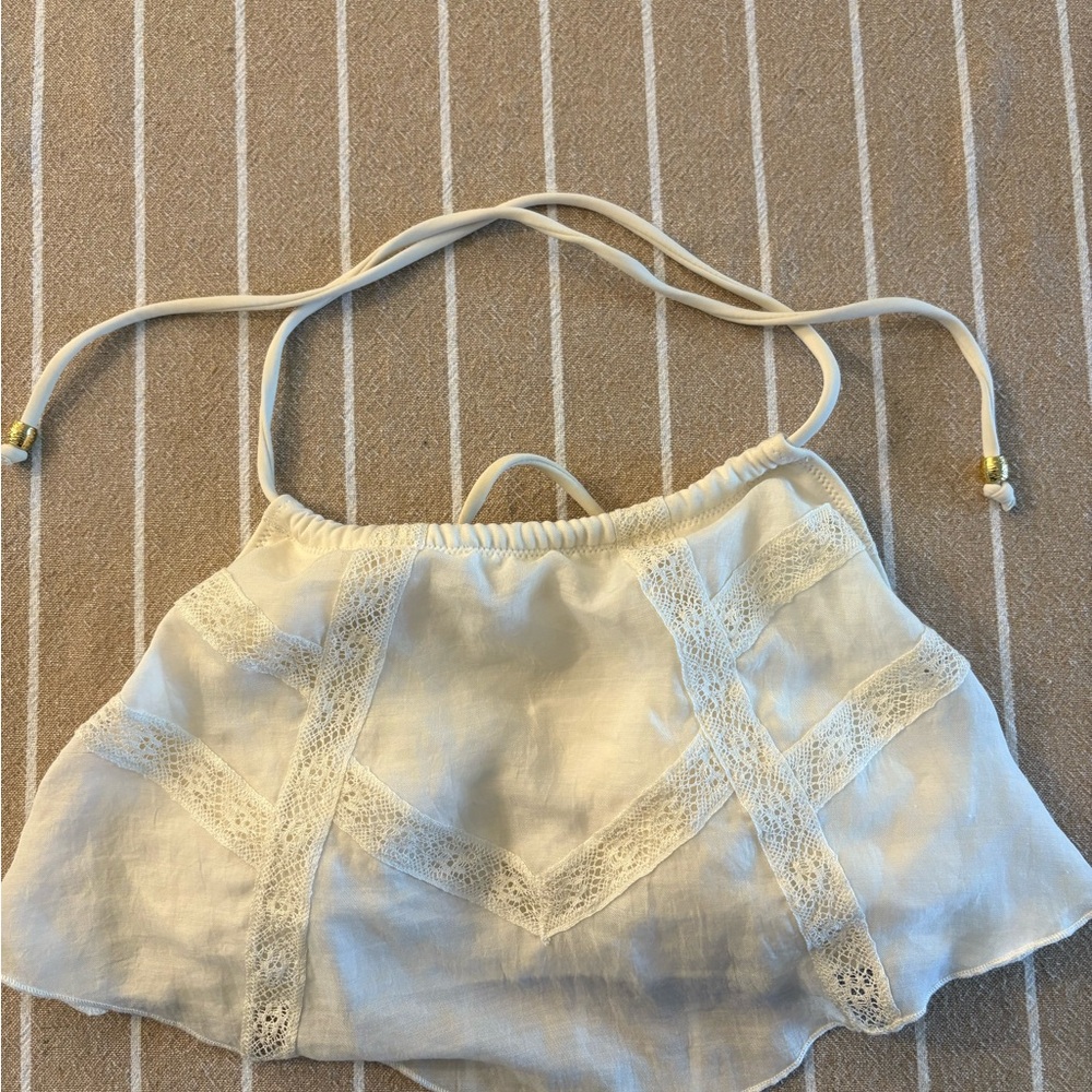 Victoria's Secret Cream bikini top